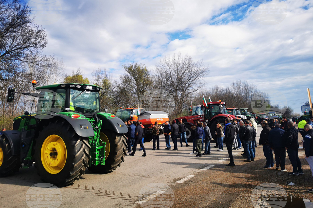 Видин - протест - земеделци