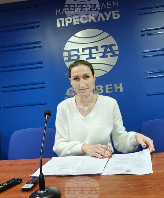 Национален пресклуб на БТА Сливен - Даниела Василева - пресконференция