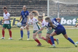 Футбол - жени - Европейска квалификация - България - Хърватия