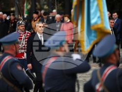 Издигане на националното знаме на България - церемония
