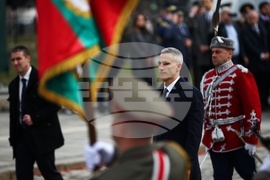 Издигане на националното знаме на България - церемония