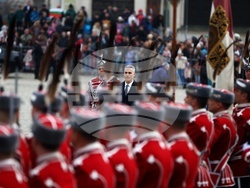 Издигане на националното знаме на България - церемония