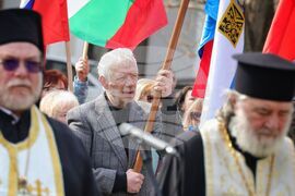 Бургас - Паметник на загиналите в Руско-турската освободителна война - почит