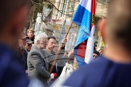 Бургас - Паметник на загиналите в Руско-турската освободителна война - почит