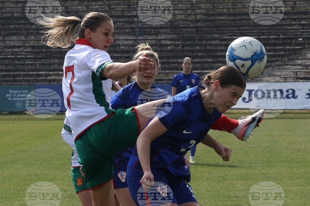 Футбол - жени - Европейска квалификация - България - Хърватия