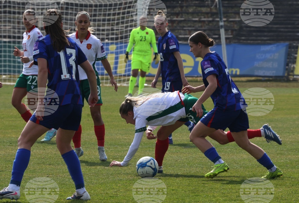 Футбол - жени - Европейска квалификация - България - Хърватия