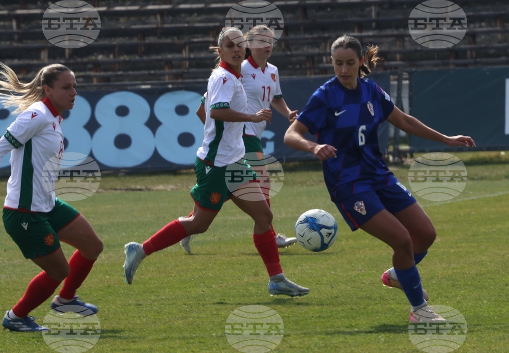 Футбол - жени - Европейска квалификация - България - Хърватия