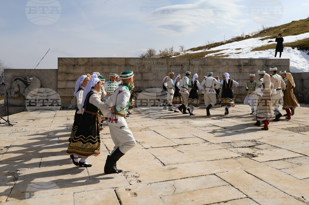 Връх Шипка - 148 години от Освобождението на България - честване