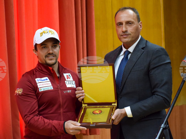 Банско - Алберт Попов - почетен гражданин