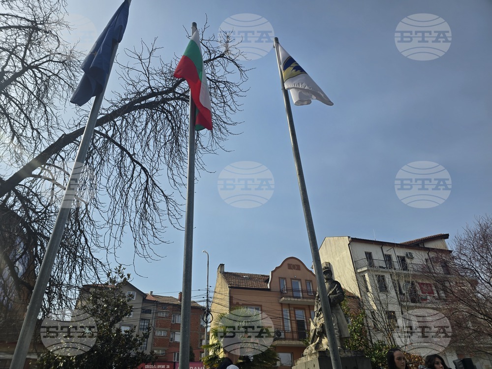 Петрич - отбелязване на националния празник на Република България Трети март