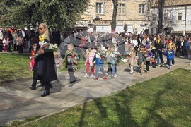 Петрич - отбелязване на националния празник на Република България Трети март