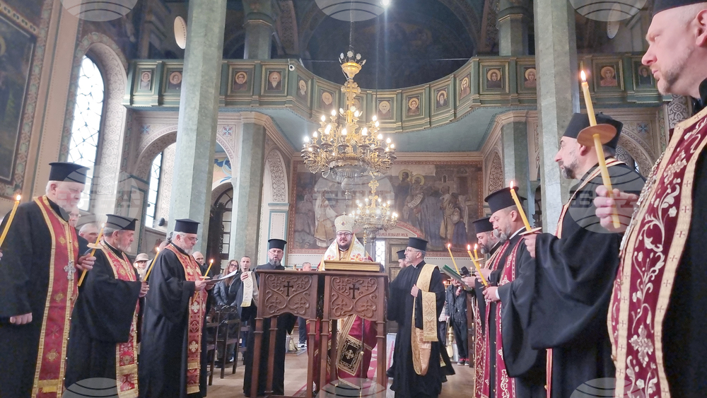 Стара Загора - молебен за България