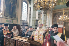 Стара Загора - молебен за България