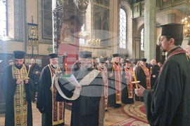 Стара Загора - молебен за България