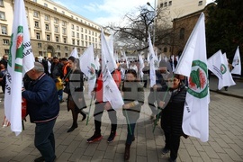 Лозари - протест