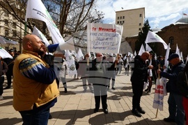 Лозари - протест