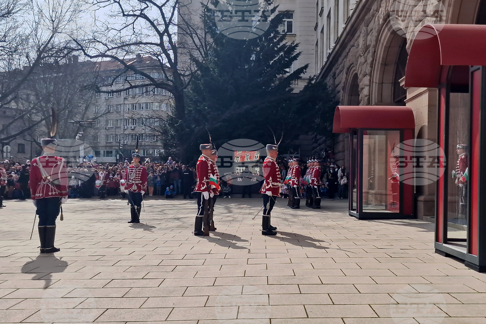 Президенство - Трети март - тържествена смяна на караула