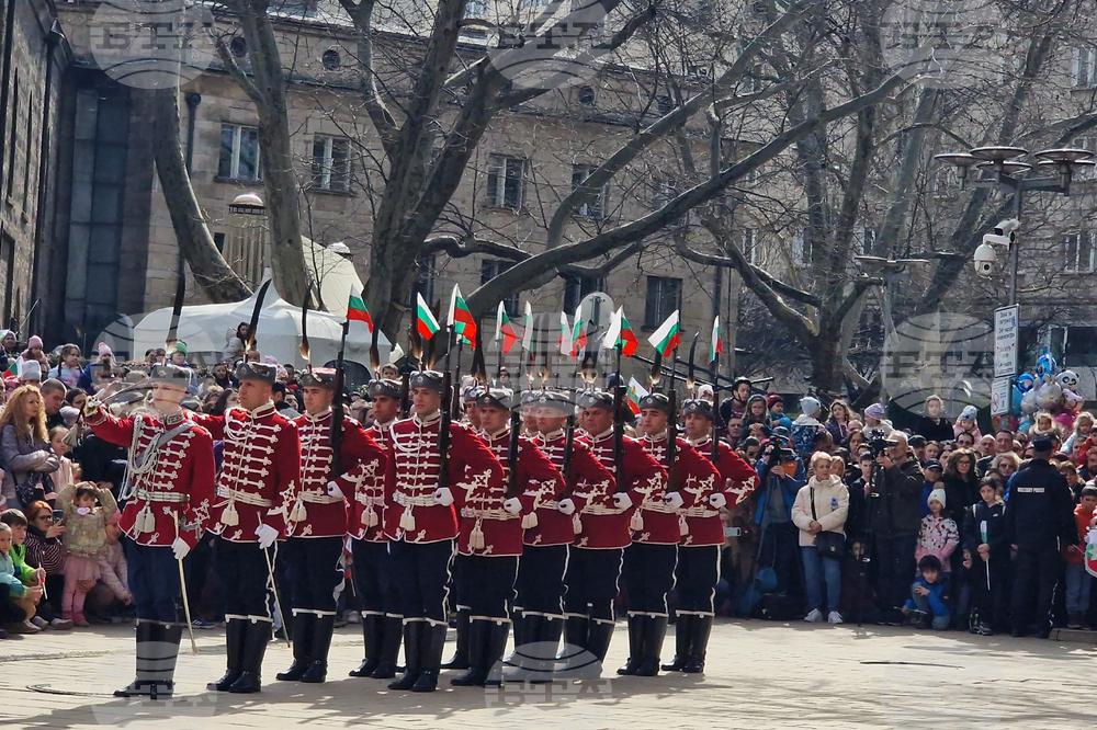 Президенство - Трети март - тържествена смяна на караула