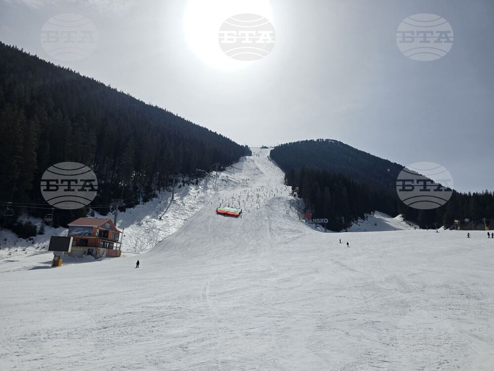 Банско - Трети март - честване - ски писти