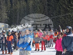Банско - Трети март - честване - ски писти