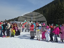 Банско - Трети март - честване - ски писти