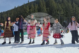 Банско - Трети март - честване - ски писти
