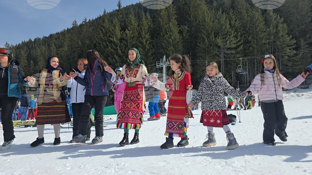 Банско - Трети март - честване - ски писти