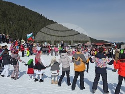 Банско - Трети март - честване - ски писти