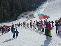 Банско - Трети март - честване - ски писти