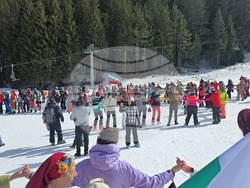 Банско - Трети март - честване - ски писти