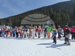 Банско - Трети март - честване - ски писти