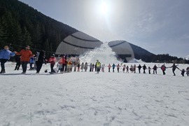 Банско - Трети март - честване - ски писти