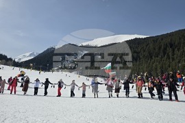 Банско - Трети март - честване - ски писти