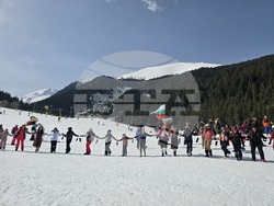 Банско - Трети март - честване - ски писти