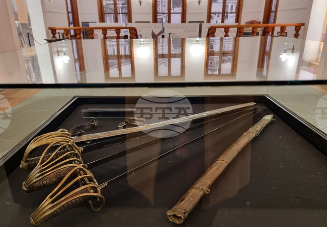 Саби, ковани за Априлското въстание, са изложени в Музея на Възраждането във Варна