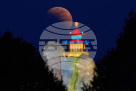 China Blood Moon Eclipse