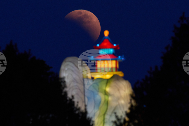 China Blood Moon Eclipse
