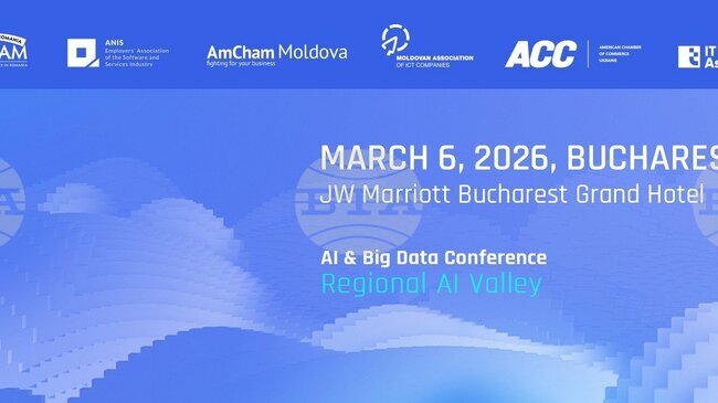 Аджерпрес: Букурещ ще бъде домакин на конференцията за изкуствен интелект и големи данни „Regional AI Valley“