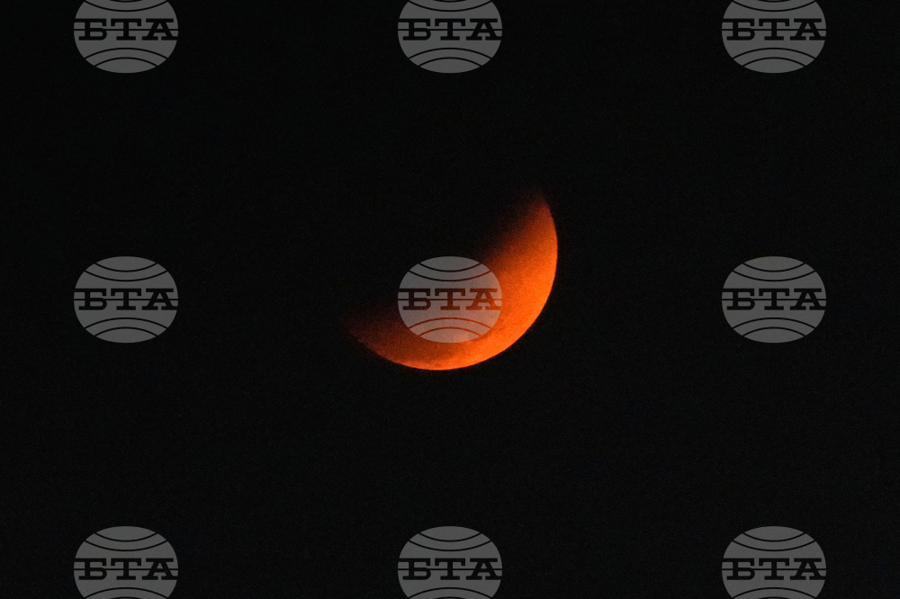 India Blood Moon Eclipse