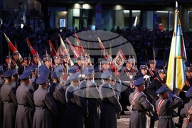 Тържествена заря-проверка по случай 3 март