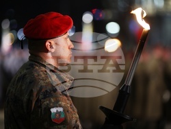 Тържествена заря-проверка по случай 3 март