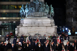 Тържествена заря-проверка по случай 3 март