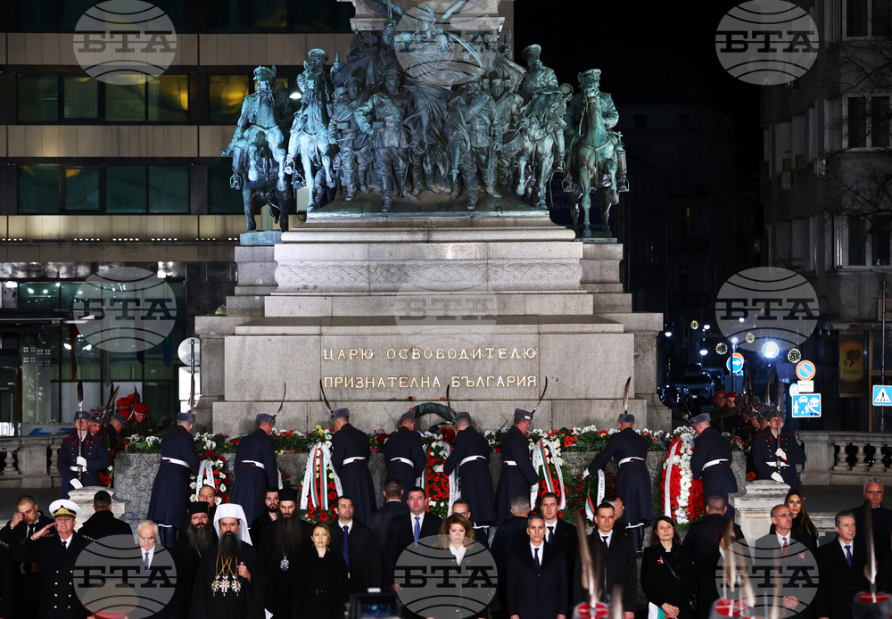 Тържествена заря-проверка по случай 3 март