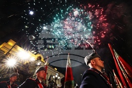 Тържествена заря-проверка по случай 3 март