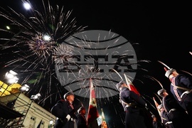 Тържествена заря-проверка по случай 3 март