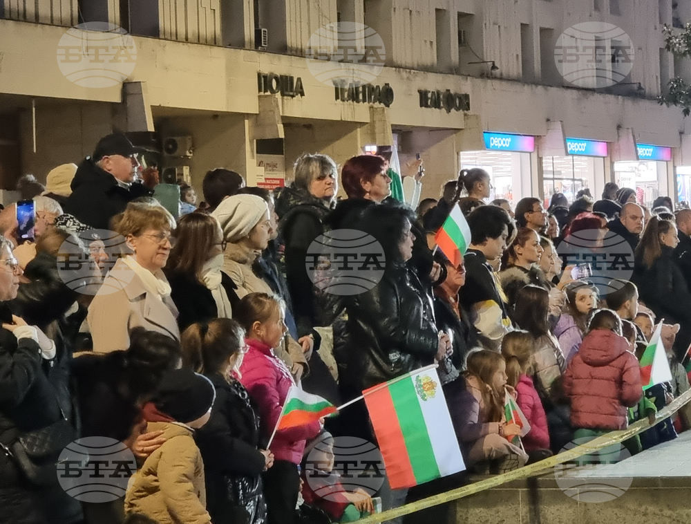 Пловдив - Трети март - тържествена проверка-заря