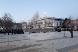 Плевен - национален празник - заря-проверка