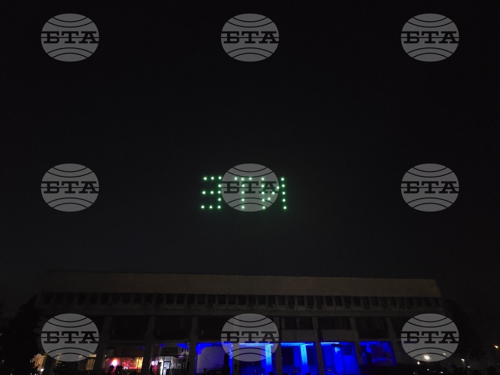 Видин - национален празник - 3D-мапинг - светлинно шоу