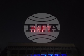 Видин - национален празник - 3D-мапинг - светлинно шоу