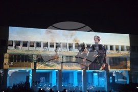 Видин - национален празник - 3D-мапинг - светлинно шоу